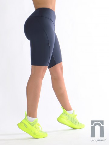 Marine blue double layer cycle shorts 5_1720